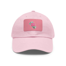 Load image into Gallery viewer, Boss Babe  Hat with Leather Patch (Rectangle)