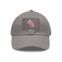 Load image into Gallery viewer, Boss Babe  Hat with Leather Patch (Rectangle)