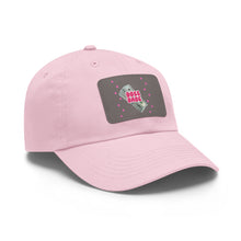 Load image into Gallery viewer, Boss Babe  Hat with Leather Patch (Rectangle)